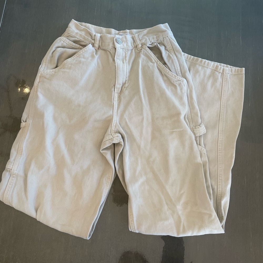 Garage Light Tan Cargo Pants